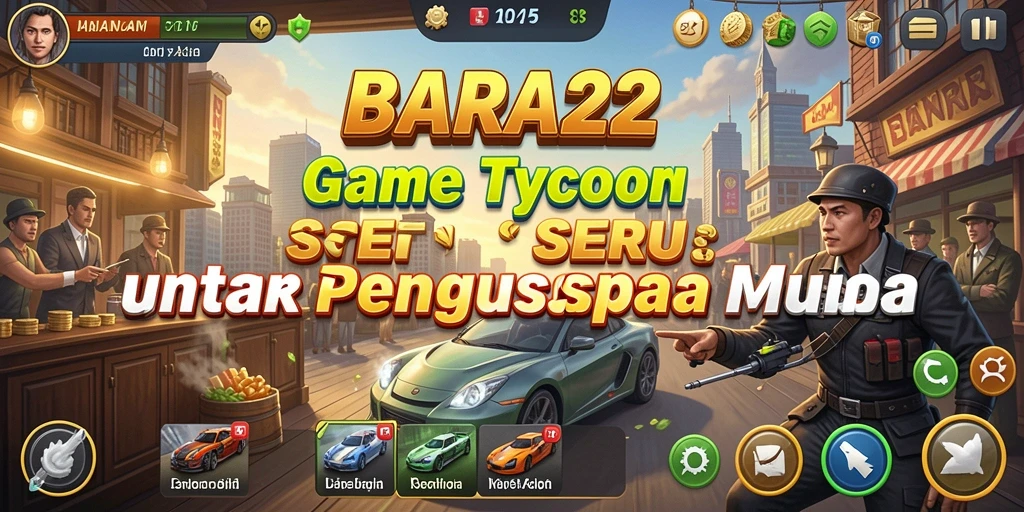 Tampilan gameplay BARA22 yang mengesankan dan interaktif.