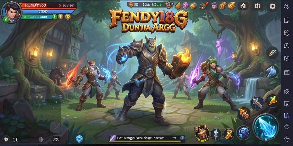 Gameplay menarik FENDY188 yang menampilkan pertempuran seru.