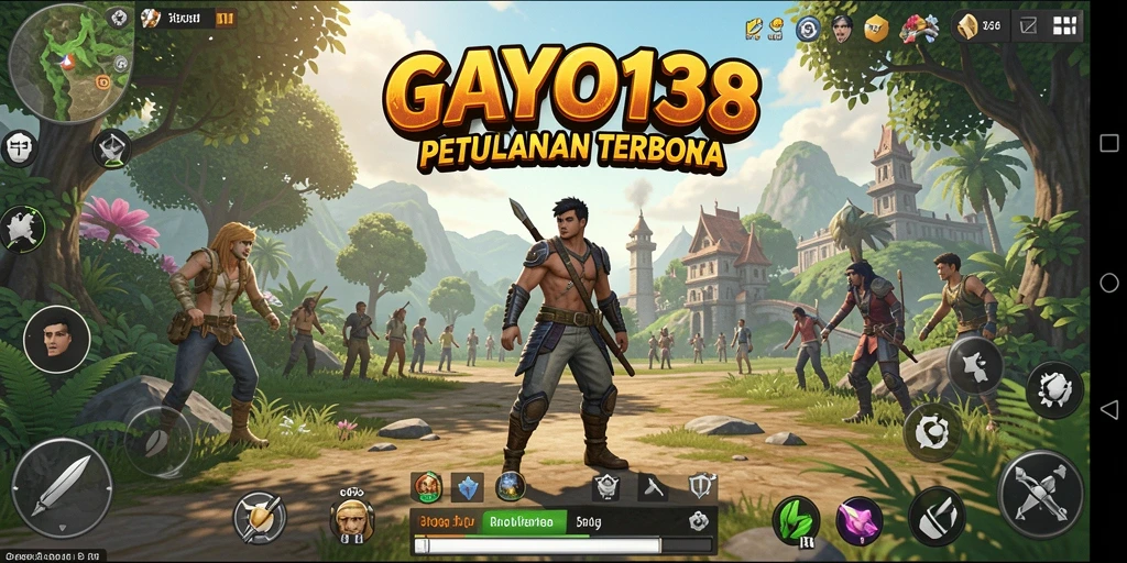 Screenshot GAYO138 menampilkan gameplay Open World yang menarik.