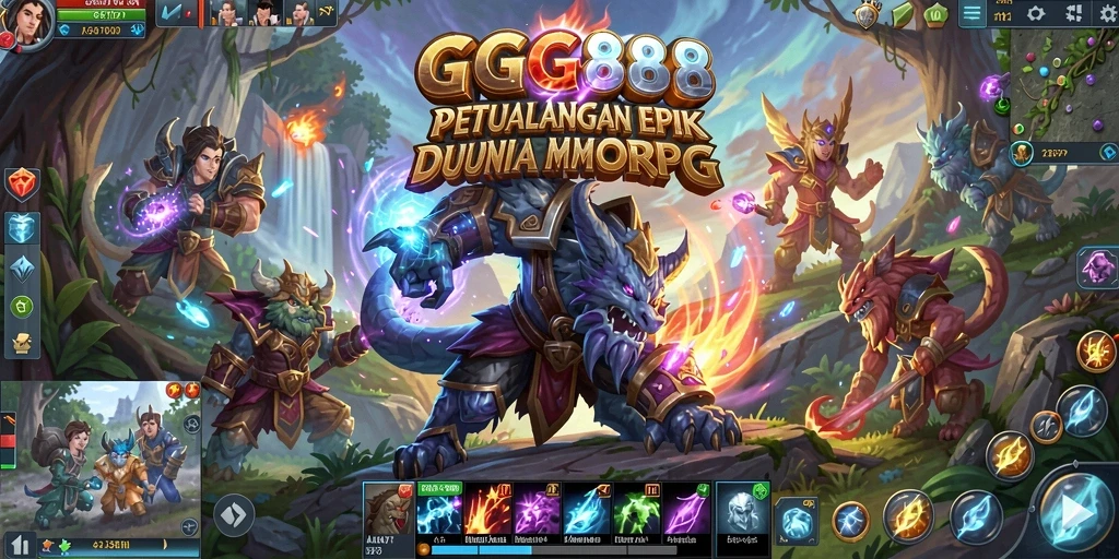 Tampilan gameplay GGG888 yang mendebarkan dan penuh aksi.
