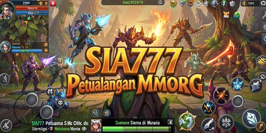 Tampilan gameplay epic di dunia SIA777 yang menakjubkan.
