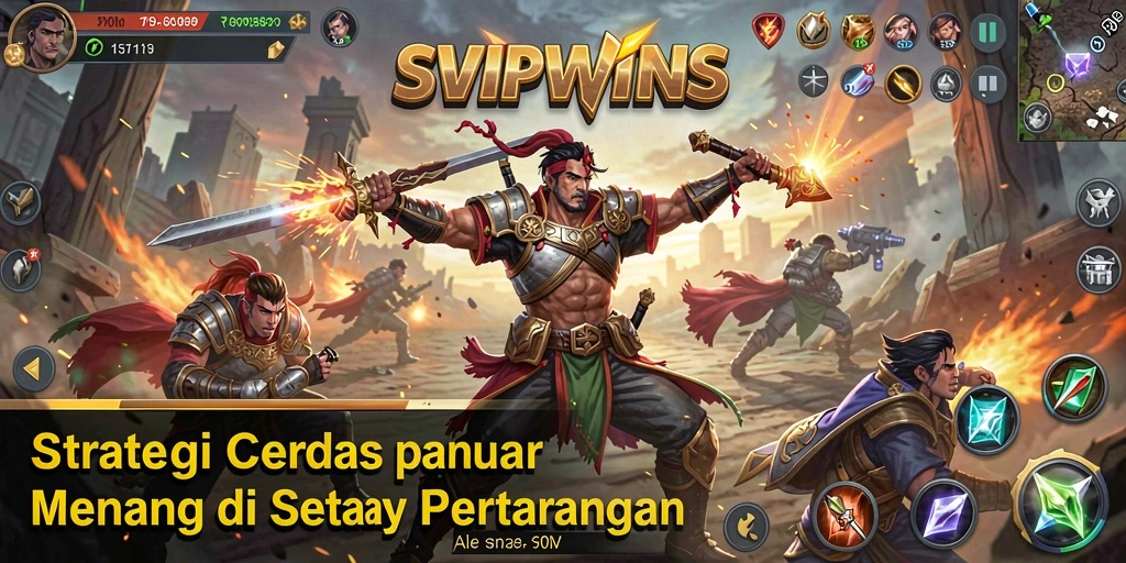 Tampilan gameplay yang menarik dan strategis di SVIPWINS.