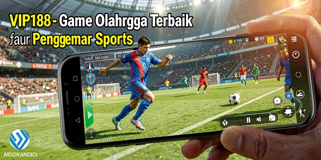 Tampilan utama gameplay VIP188 dengan grafik olahraga yang menarik.